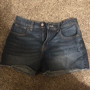 Old Navy Blue Jean Shorts Classic Cut-Off Style